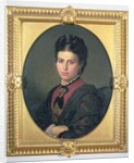 Portrait of Emilia Sampieri, 1870 by Alessandro Franchi