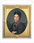 Portrait of Emilia Sampieri, 1870 by Alessandro Franchi