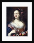 Portrait of Vittoria della Rovere dressed as Flora, c.1639 by Justus Sustermans