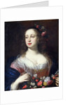 Portrait of Vittoria della Rovere dressed as Flora, c.1639 by Justus Sustermans