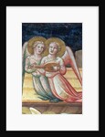 Two Musical Angels, a detail from The Life of the Virgin and the Sacred Girdle by Agnolo Gaddi