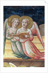 Two Musical Angels, a detail from The Life of the Virgin and the Sacred Girdle by Agnolo Gaddi