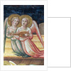 Two Musical Angels, a detail from The Life of the Virgin and the Sacred Girdle by Agnolo Gaddi
