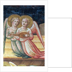 Two Musical Angels, a detail from The Life of the Virgin and the Sacred Girdle by Agnolo Gaddi
