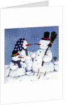 The Snowman Family, 1997 by Christian Kaempf