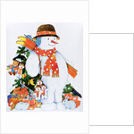 Snowman with Skis, 1998 by Christian Kaempf