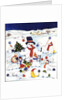Snowman and Friends by Christian Kaempf