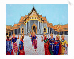 Traditional Thai Dance, 1990 by Komi Chen