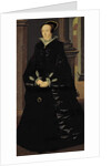 Portrait of a Lady in Black, probably Lady Margaret Arundell, c.1553 by Guillaume Scrots