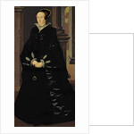 Portrait of a Lady in Black, probably Lady Margaret Arundell, c.1553 by Guillaume Scrots