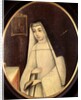Frances Justina Huddleston in the habit of a nun of the order of Augustinian Canonesses at the English Convent in Bruges, c.1727 by Netherlandish School