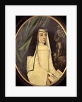 Mary Barbara Huddleston in the habit of a nun of the order of Augustinian Canonesses at the English Convent in Bruges, c.1727 by Netherlandish School