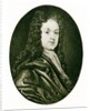 Portrait miniature of John White, c.1719 by Bernard III Lens