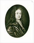 Portrait miniature of John White, c.1719 by Bernard III Lens