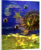 Blue and Gold Sun by Katherine Fawssett