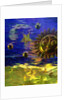 Blue and Gold Sun by Katherine Fawssett