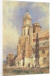 Abbey Church of Klosterneuburg, 1844 by Rudolph von Alt