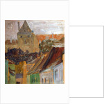 Study of Houses by Egon Schiele