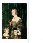 Joanna the Mad of Castille, the Young Charles V and his sister by Nicolaus Alexander Mair von Landshut