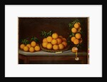 Still life with oranges, 1679 by Francisco de Vargas