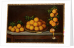 Still life with oranges, 1679 by Francisco de Vargas
