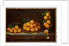 Still life with oranges, 1679 by Francisco de Vargas