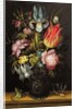 Flower-piece with a Roemer, c.1615 by Roelandt Jacobsz. Savery