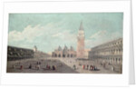 Piazza San Marco by Luca Carlevaris