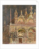 San Marco, Venice by Walter Richard Sickert