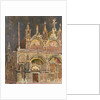 San Marco, Venice by Walter Richard Sickert