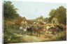 An English Homestead by John Frederick Herring Snr