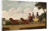 The Royal Mail Coach, Chelmsford to London, 1799 by John Cordrey
