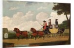 The Royal Mail Coach, Chelmsford to London, 1799 by John Cordrey