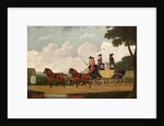 The Royal Mail Coach, Chelmsford to London, 1799 by John Cordrey