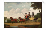 The Royal Mail Coach, Chelmsford to London, 1799 by John Cordrey