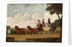 The Royal Mail Coach, Chelmsford to London, 1799 by John Cordrey