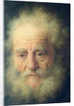 Bust of an Old Man with a Gold Chain by Rembrandt Harmensz. van Rijn