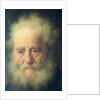 Bust of an Old Man with a Gold Chain by Rembrandt Harmensz. van Rijn