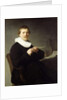 Man Sharpening a Quill, 1632 by Rembrandt Harmensz. van Rijn