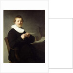 Man Sharpening a Quill, 1632 by Rembrandt Harmensz. van Rijn