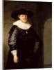 Portrait of a Man, possibly the poet Jan Harmensz. Krul, 1633 by Rembrandt Harmensz. van Rijn