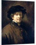 Self Portrait with Cap and Gold Chain, 1654 by Rembrandt Harmensz. van Rijn