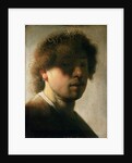 Portrait of Rembrandt with Overshadowed Eyes by (studio of) Rembrandt Harmensz. van Rijn
