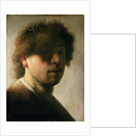 Portrait of Rembrandt with Overshadowed Eyes by (studio of) Rembrandt Harmensz. van Rijn