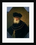 Head of an Old Man wearing a Cross, 1630 by (studio of) Rembrandt Harmensz. van Rijn