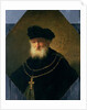 Head of an Old Man wearing a Cross, 1630 by (studio of) Rembrandt Harmensz. van Rijn