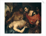 Nero with the corpse of his Mother Agrippina by Antonio Zanchi