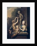 Three Girls sacrifice Flowers to Amor, 1710 by Pieter van der Werff