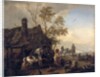 A Dappled Horse outside the Smithy by Philips Wouwermans or Wouwerman