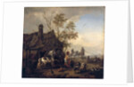A Dappled Horse outside the Smithy by Philips Wouwermans or Wouwerman